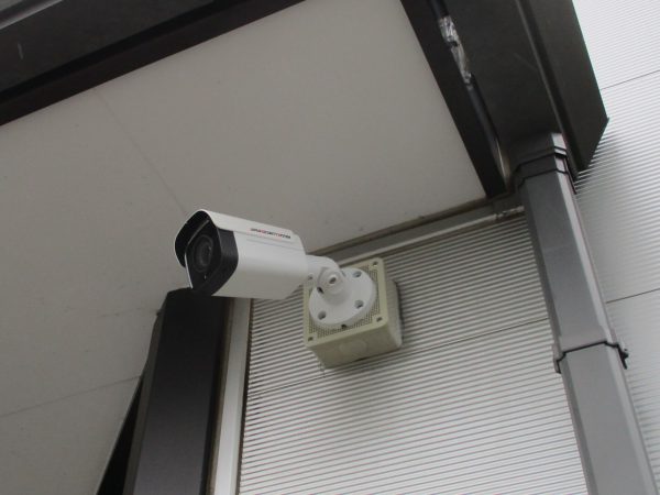 ５メガピクセルの防犯カメラ設置：防犯カメラシステムの更新